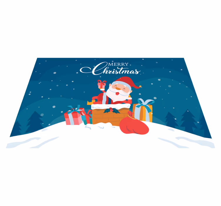 Jul bordstabletter jultomten presenter - Tenstickers