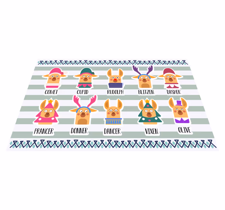 Tomtens renamn julplattor - Tenstickers