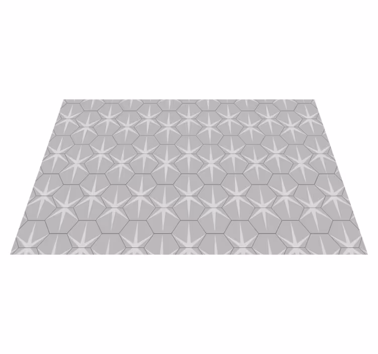 Bordstabletter hexagonalt stjärnmönster - Tenstickers