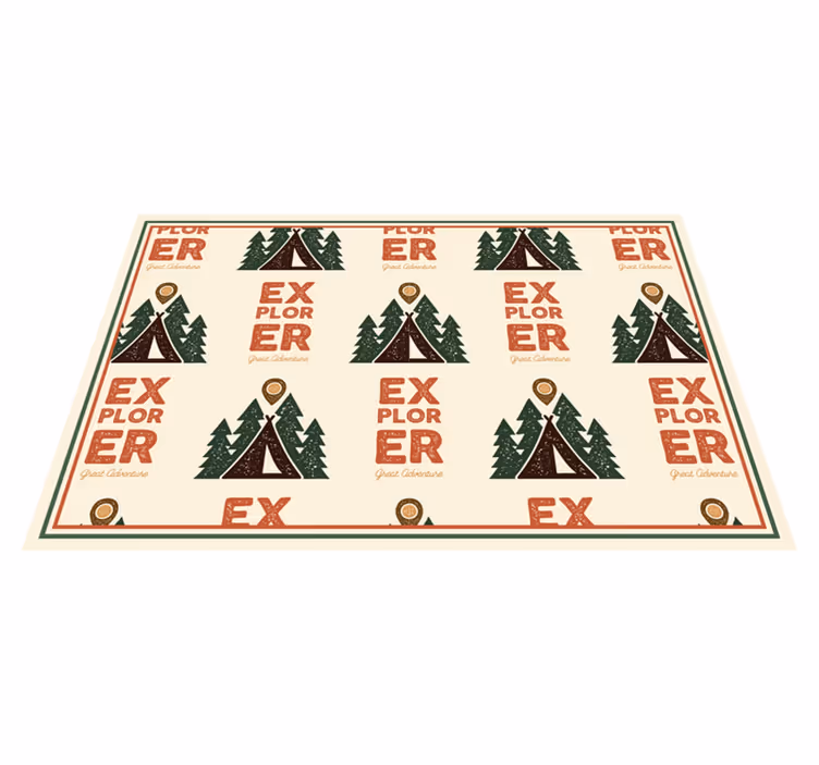 Explorer Äventyrsmönster bordstabletter original - Tenstickers