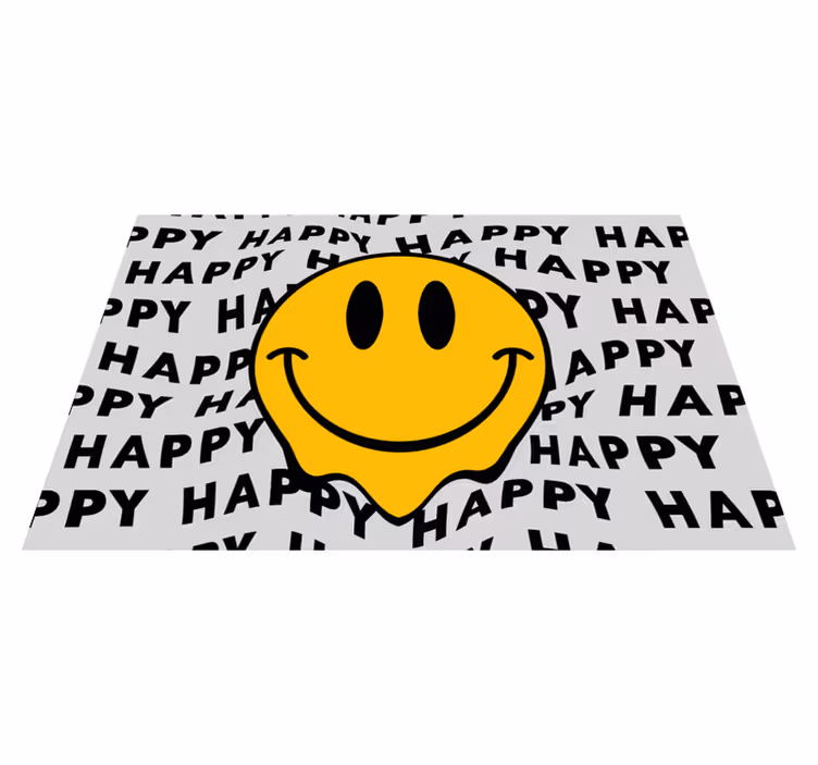 Bordstabletter texter glad smile face - Tenstickers