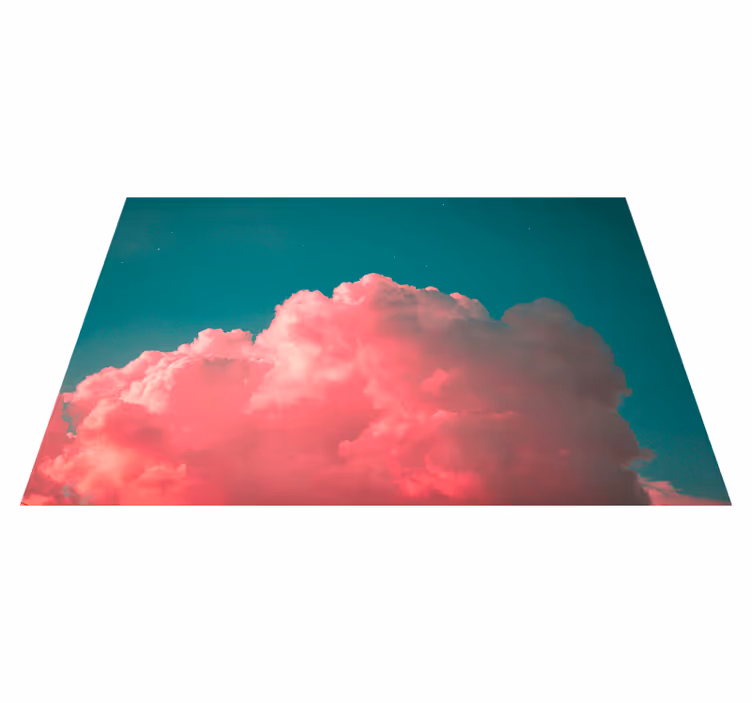 Bordstabletter modernt rosa moln blush - Tenstickers