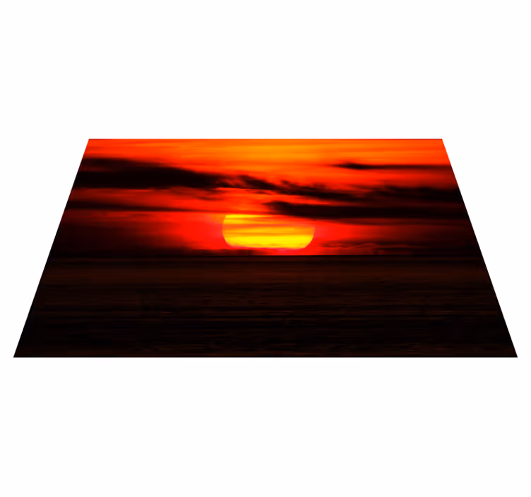Bordstabletter elegant solnedgång över havet - Tenstickers