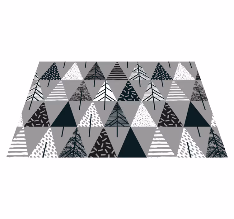 Minimal tree nordisk stil original bordstablett - Tenstickers