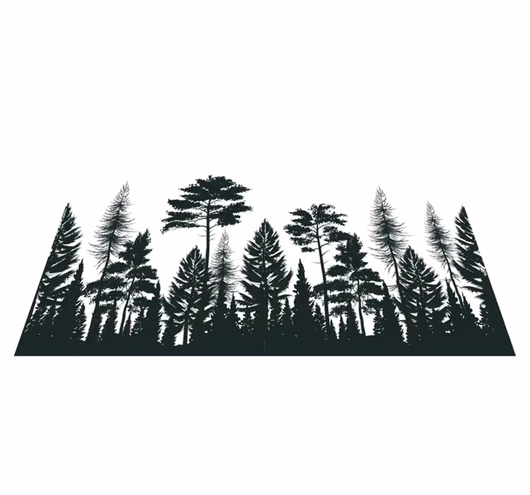 Tallar siluett ursprungliga bordstabletter - Tenstickers