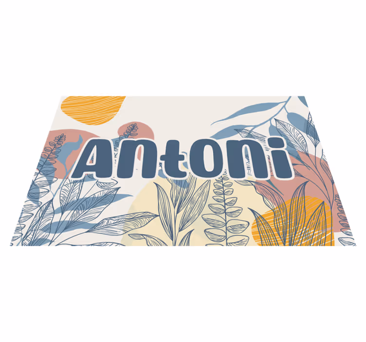 Stilren namn design bordstabletter original - Tenstickers