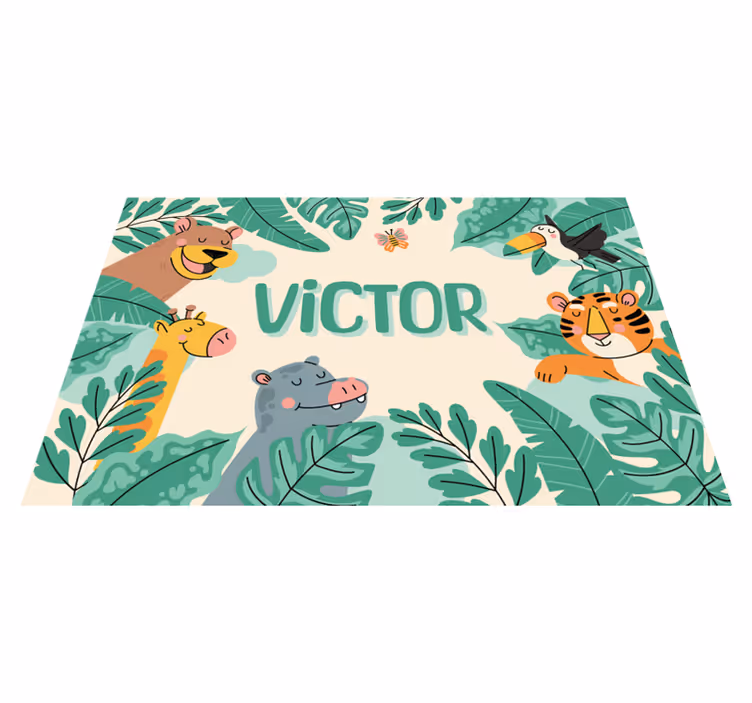 Jungledjur bordstabletter - Tenstickers