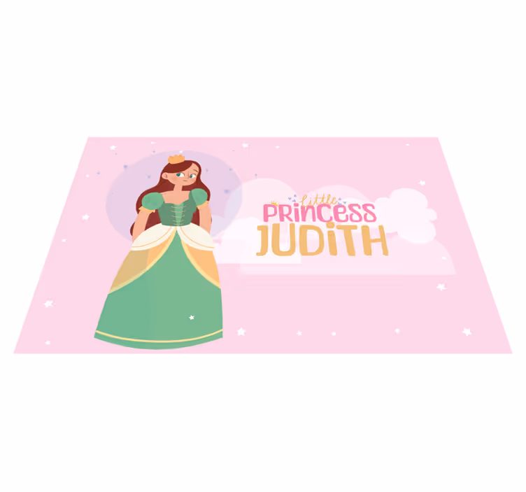 Personliga liten prinsessa bordsunderlägg  - Tenstickers