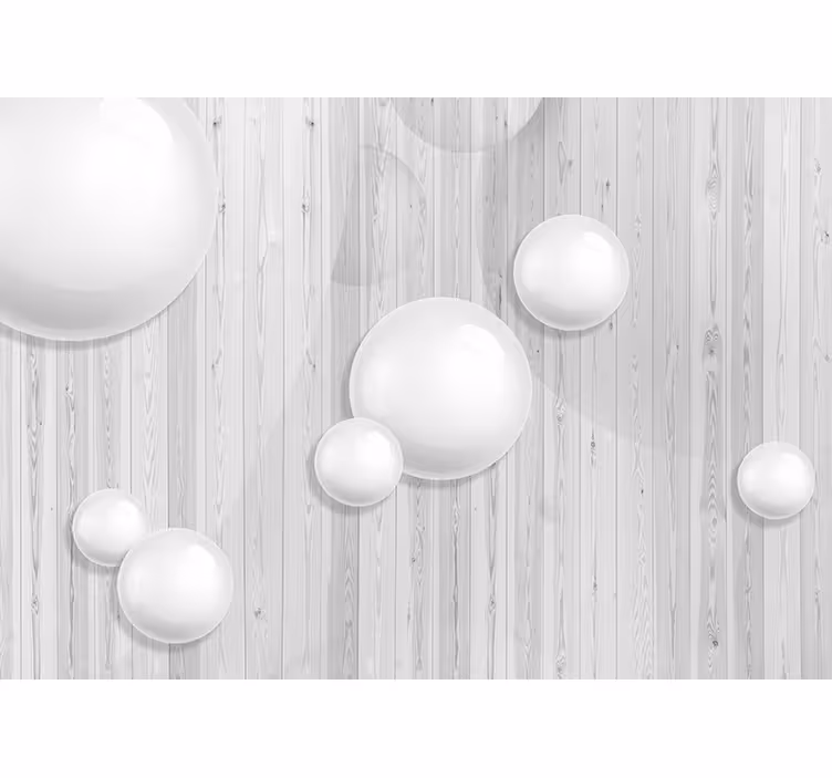 3d sfäriska fototapet - Tenstickers