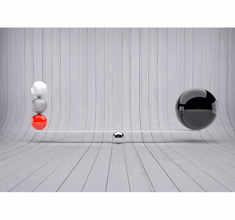 Balansera 3d fototapeter för dig - Tenstickers