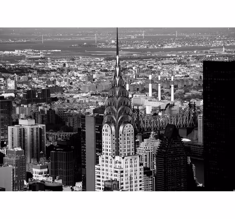 Empire state bygga new york fototapet - Tenstickers