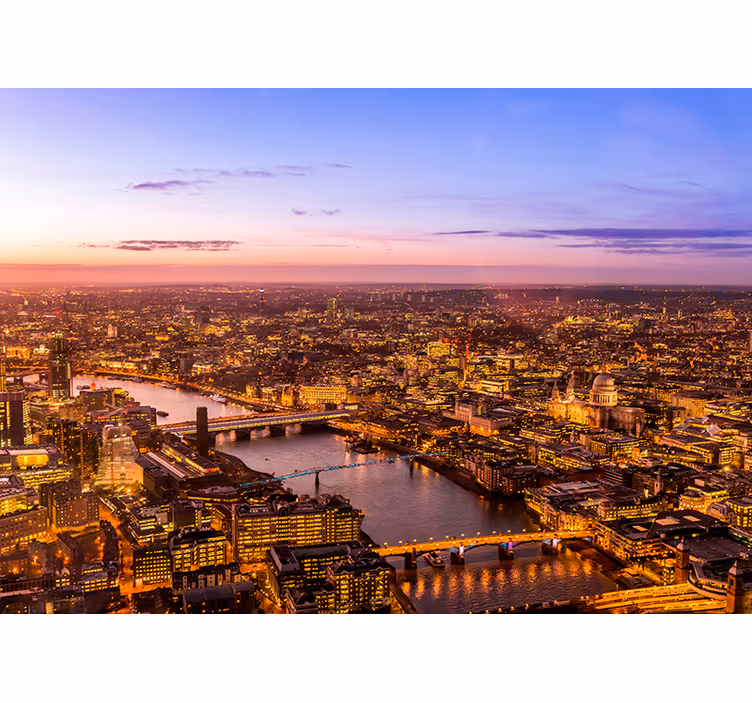 London horisont stadsfototapet - Tenstickers