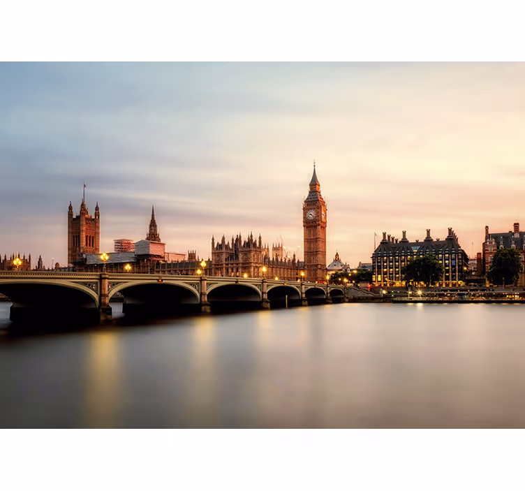 Västra fototapet för westminster - Tenstickers