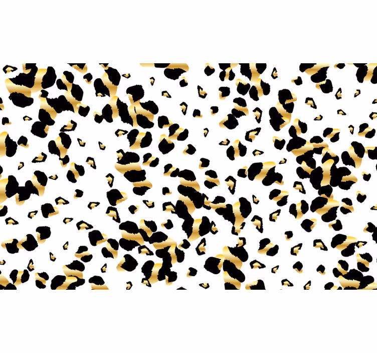 Fototapeter afrikansk leopardmönster djurskinn design - Tenstickers