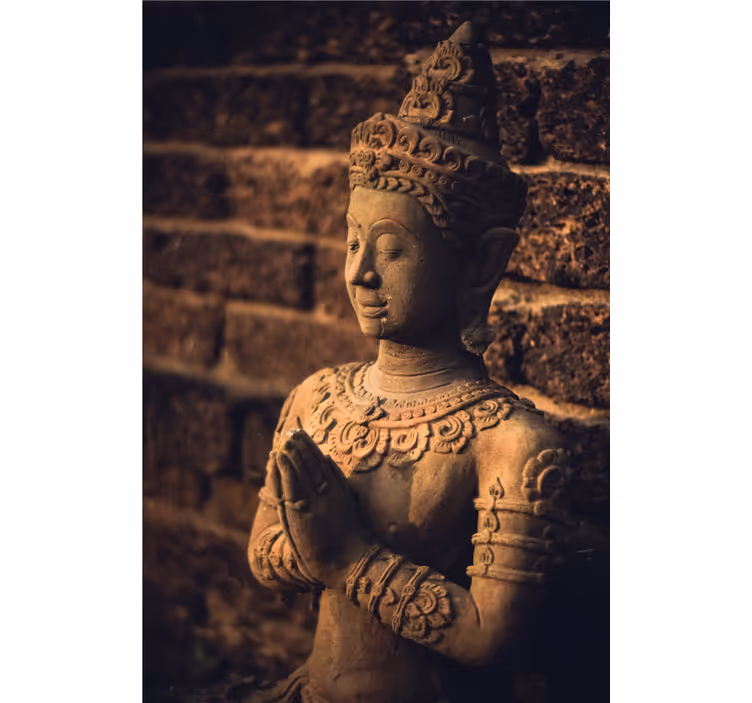 Fototapeter buddha buda figur - Tenstickers
