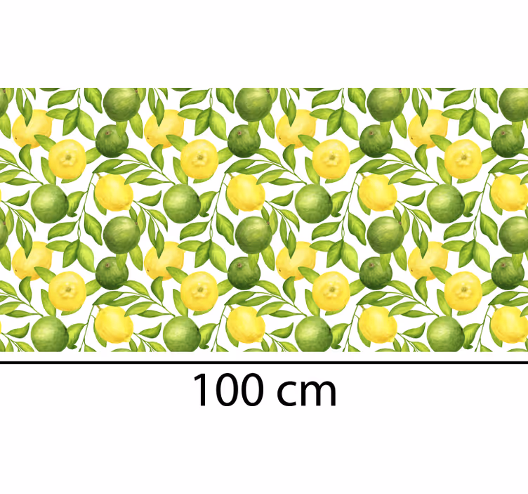 Fototapeter kök citrusar och lime - Tenstickers
