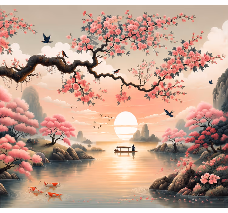 Fototapeter Övriga städer och länder japanska - Tenstickers