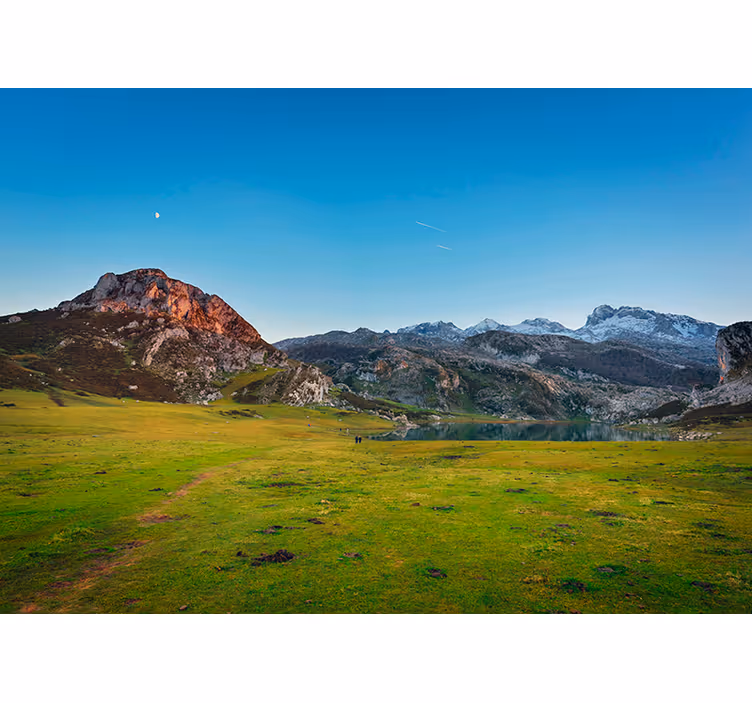 Picos av europas bergfototapet - Tenstickers