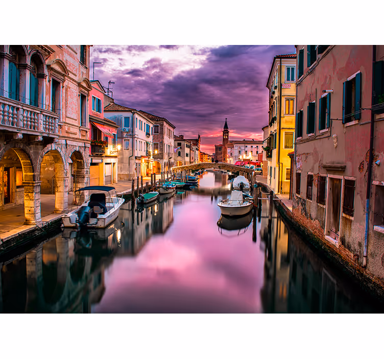 Fly med vår venice fototapet - Tenstickers