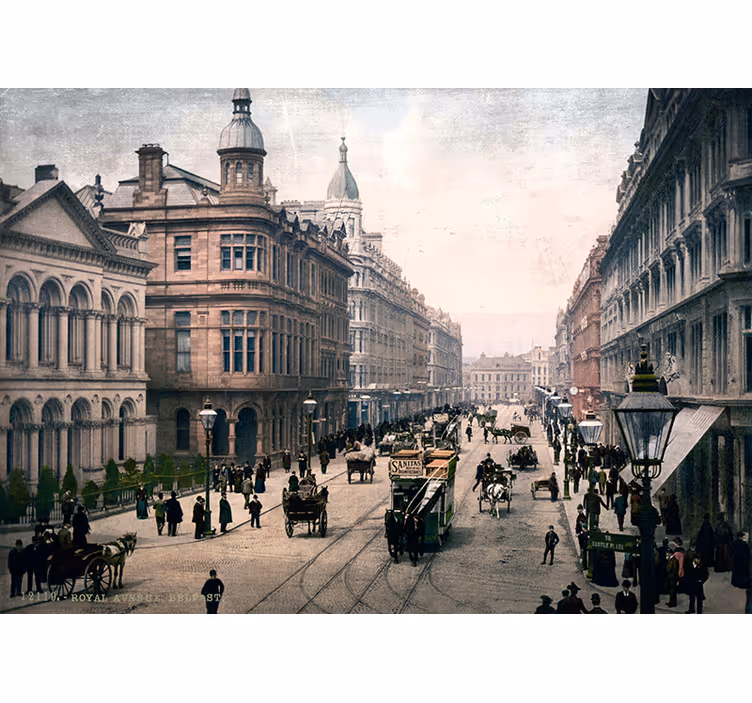 Historisk stadsbild Fototapeter Övriga städer och länder - Tenstickers