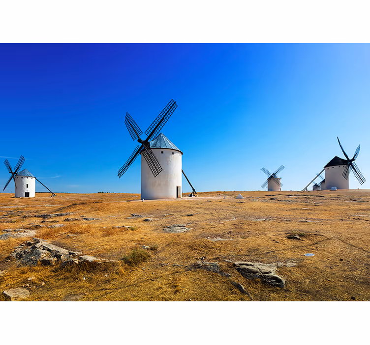 Landsbygd spanien fototapet - Tenstickers