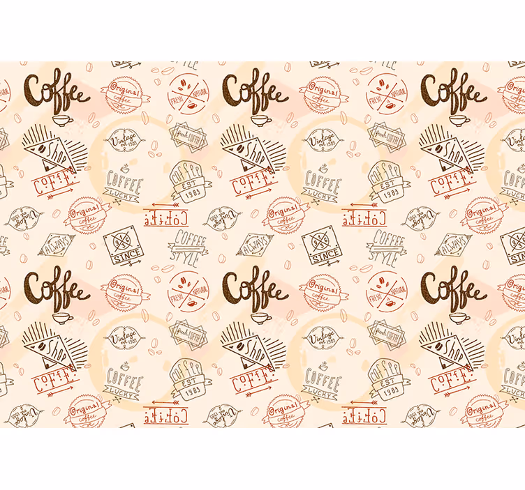 Kaffe kök fototapet - Tenstickers