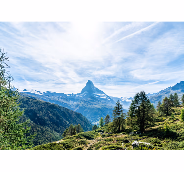 Matterhorn berg fototapet - Tenstickers