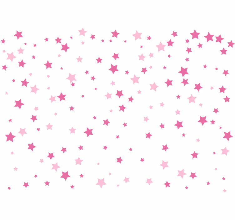 Stjärnmönsterdesign Fototapeter Kärlek - Tenstickers