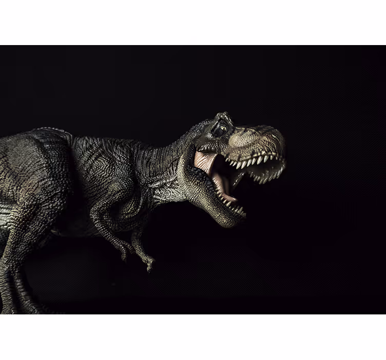 Dinosaurier och växter Fototapeter djur - Tenstickers