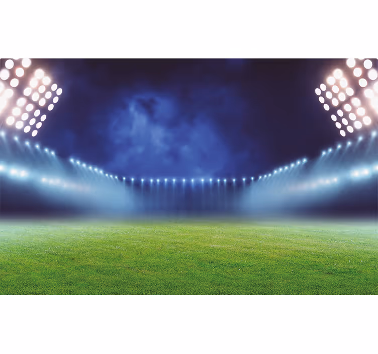 Stadionljus natt Fototapeter Städer och länder - Tenstickers