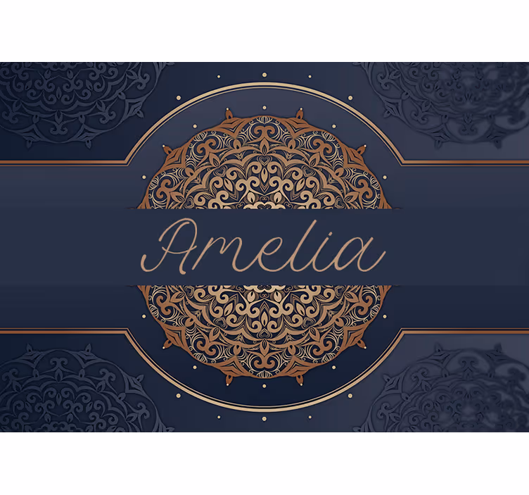 Fototapeter mandala utsmyckat mönsterdesign - Tenstickers