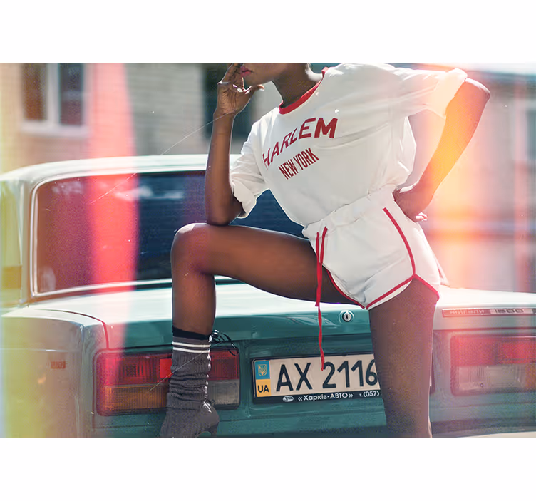 Harlem-stilpose Fototapeter Personer - Tenstickers