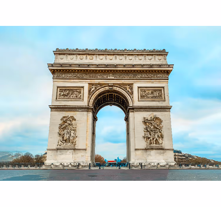 Ikoniskt parismonument Fototapeter Paris - Tenstickers