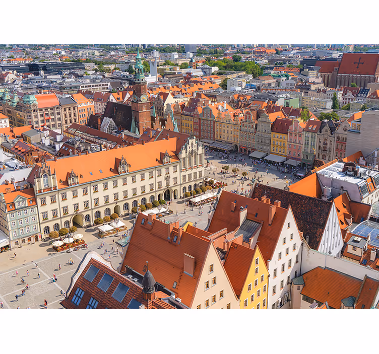 Historisk stadsbild Fototapeter Städer och länder - Tenstickers