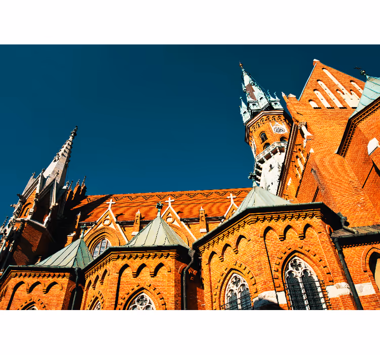 Vägg fototapeta i krakow vardagsrum - Tenstickers