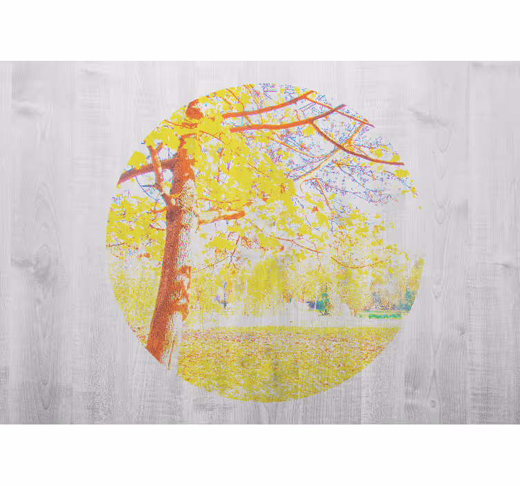 Fototapeter natur höstträdscen - Tenstickers