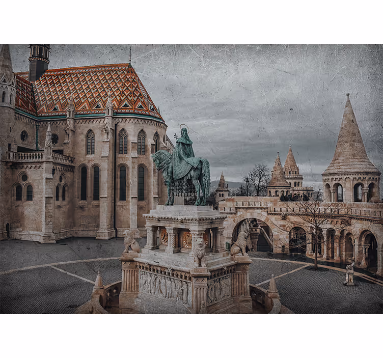 Fiskarbastion i budapest fototapeta - Tenstickers
