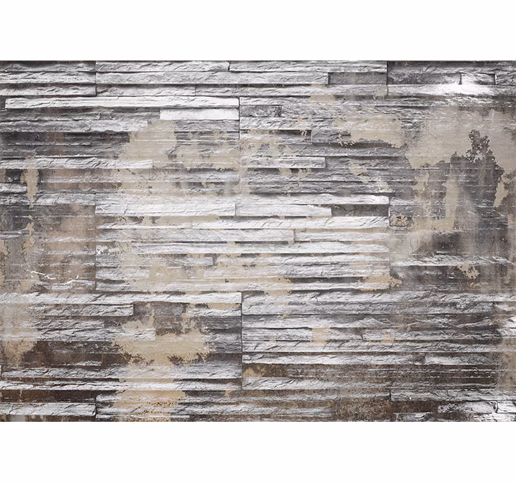 Texturerade grå lager Fototapeter Sten - Tenstickers