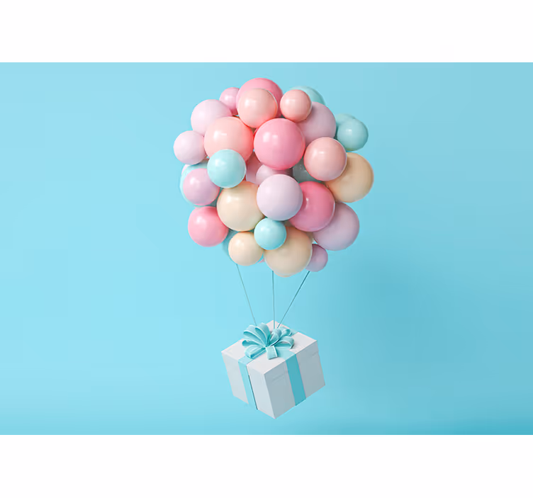 3d ballonger och fototapeter för barn för närvarande - Tenstickers