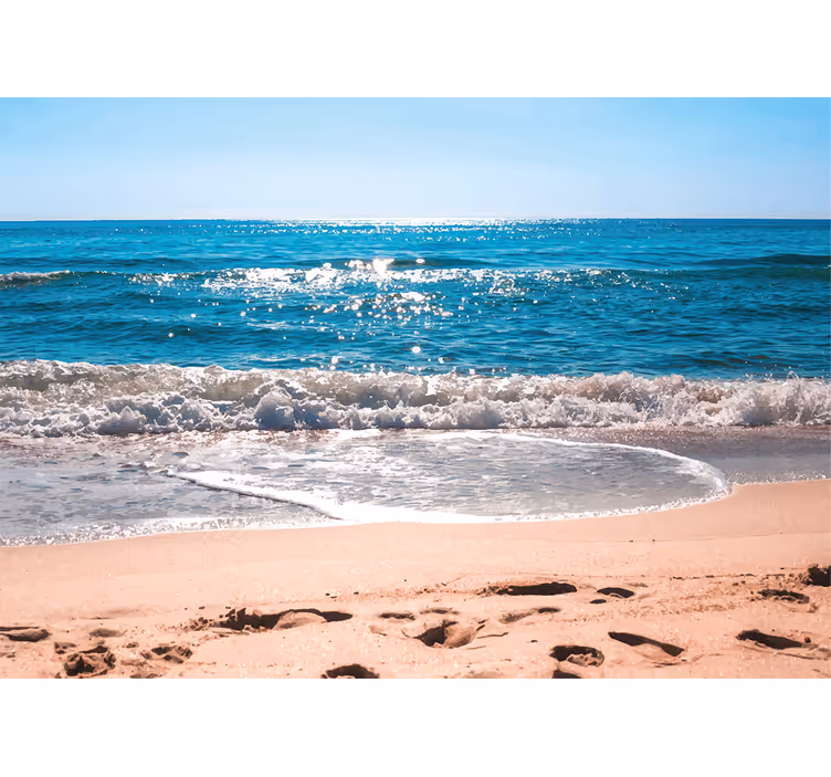 Fototapeter hav strandens lugna stund - Tenstickers