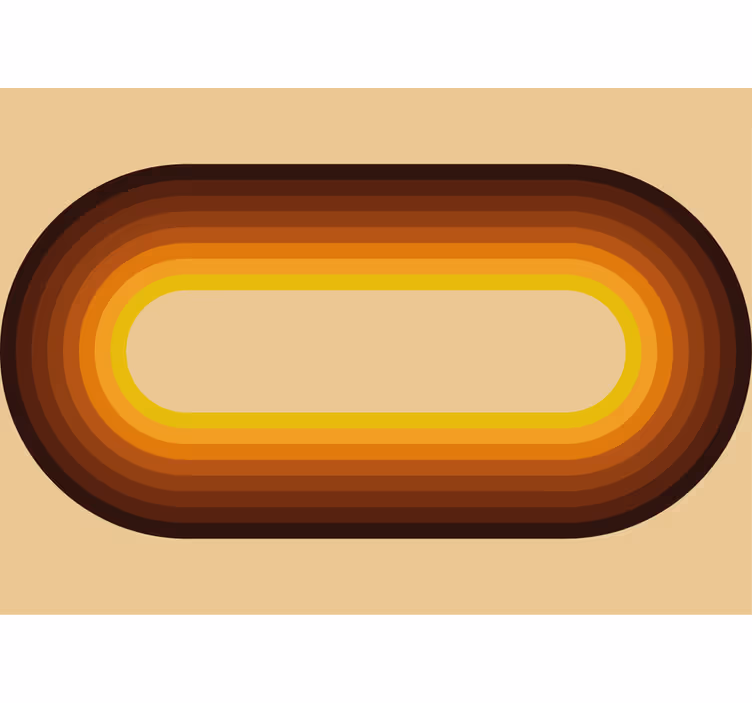 Fototapeter textur och mönster retro cirkulärt mönster - Tenstickers