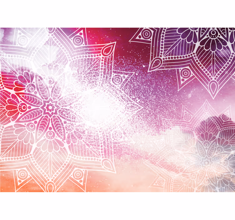 Fototapeter mandala utsökta mandala motiven - Tenstickers
