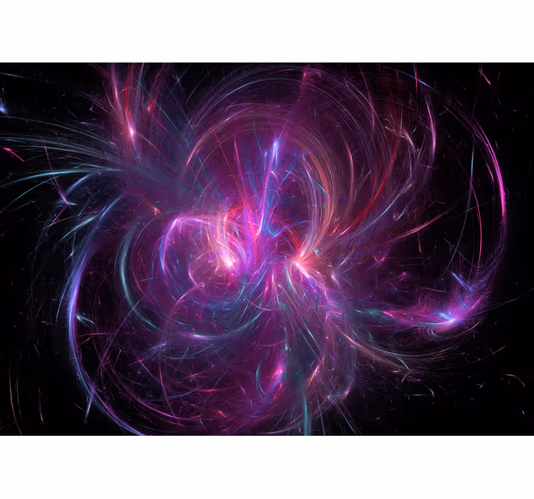 Fototapeter abstrakt kosmisk energi virvel - Tenstickers