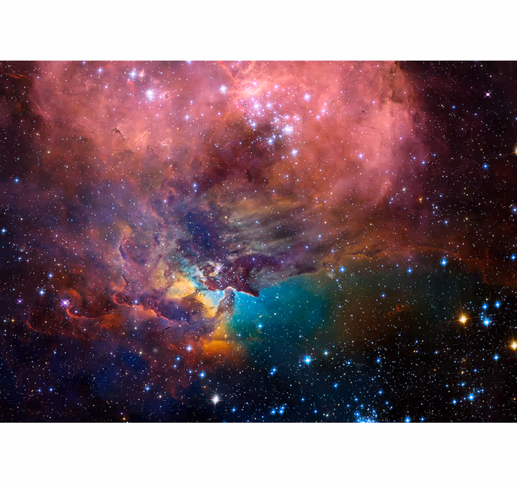 Fototapeter rymden kosmisk nebulascen - Tenstickers