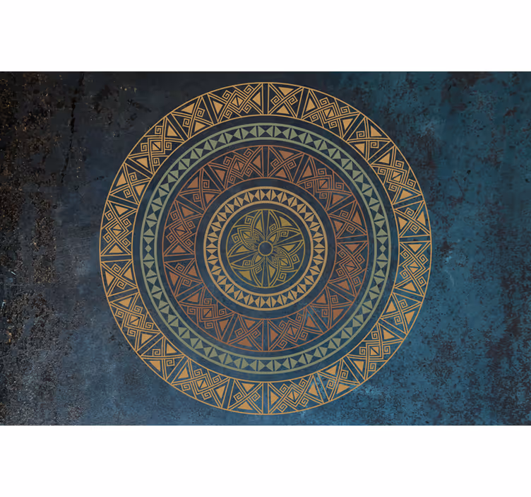 Fototapeter mandala komplexa geometriska mönster - Tenstickers