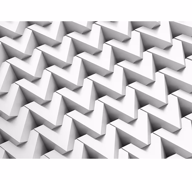 Fototapeter textur och mönster tredimensionell chevron - Tenstickers