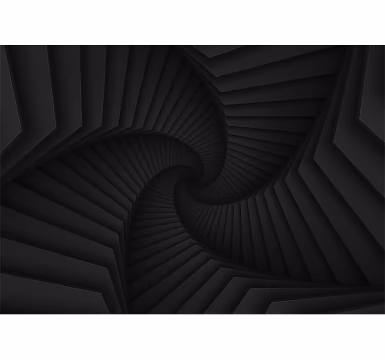 Fototapeter abstrakt intrikata spiralformer - Tenstickers