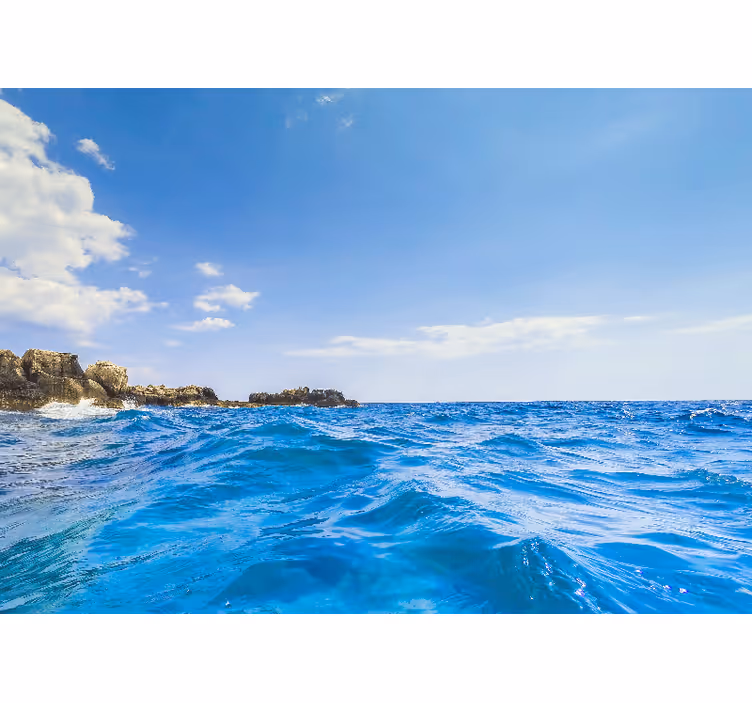 Medelhavet blå himmel fototapeter - Tenstickers