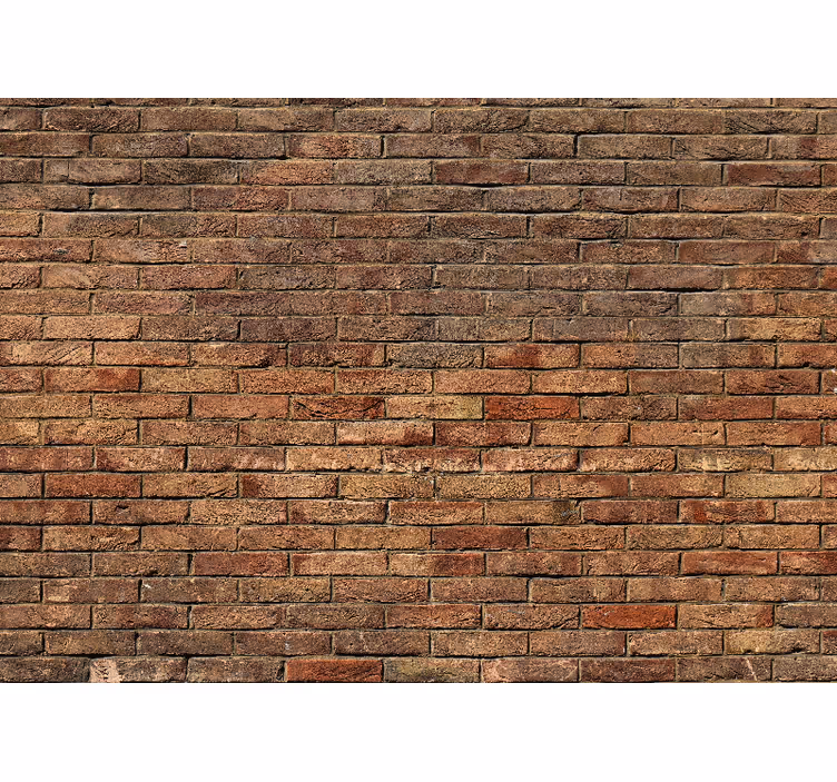Fototapeter sten rustik tegelstil - Tenstickers