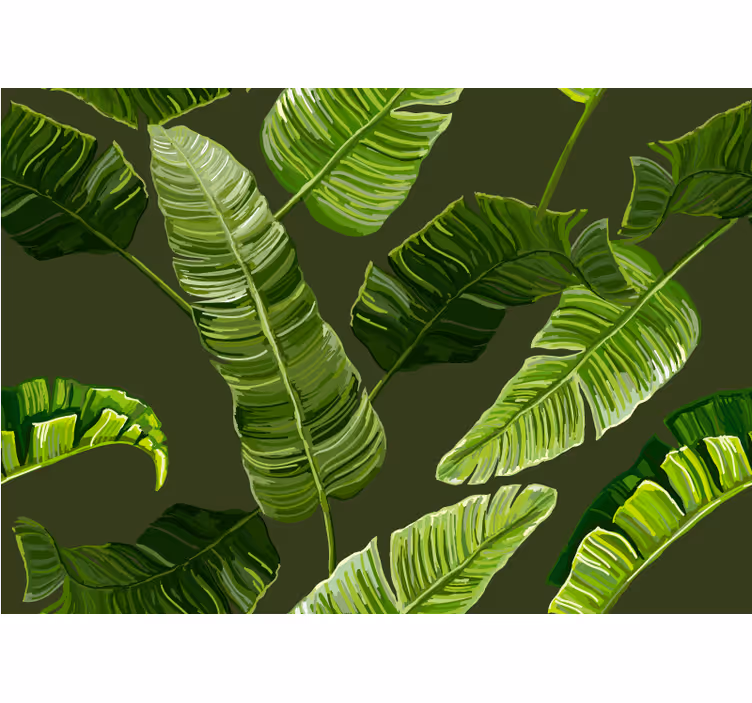 Fototapeter natur frodig grönska foliage - Tenstickers